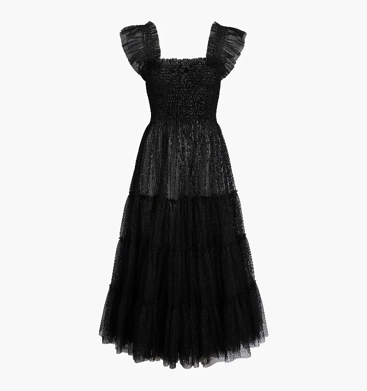 The Tulle Ellie Nap Dress - Black Tulle