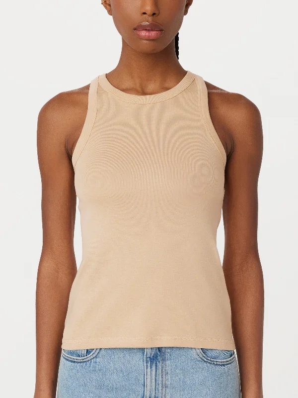 The Essential Tank Top in Beige