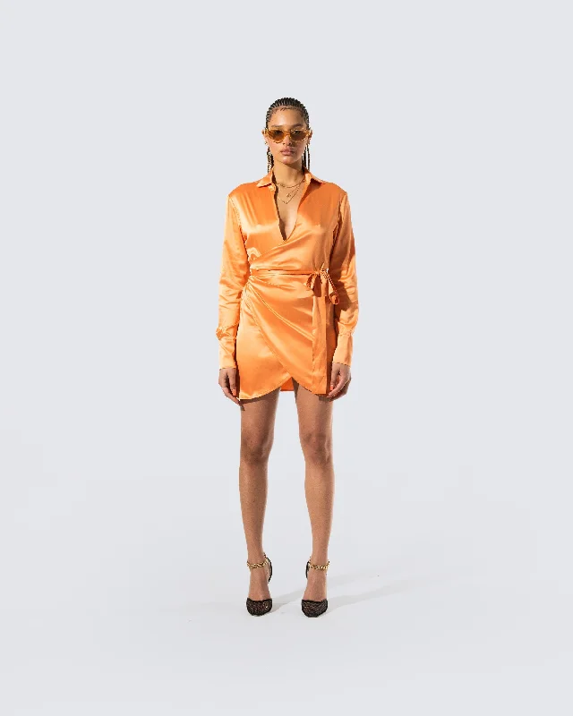 Remi Wrap Shirt Dress