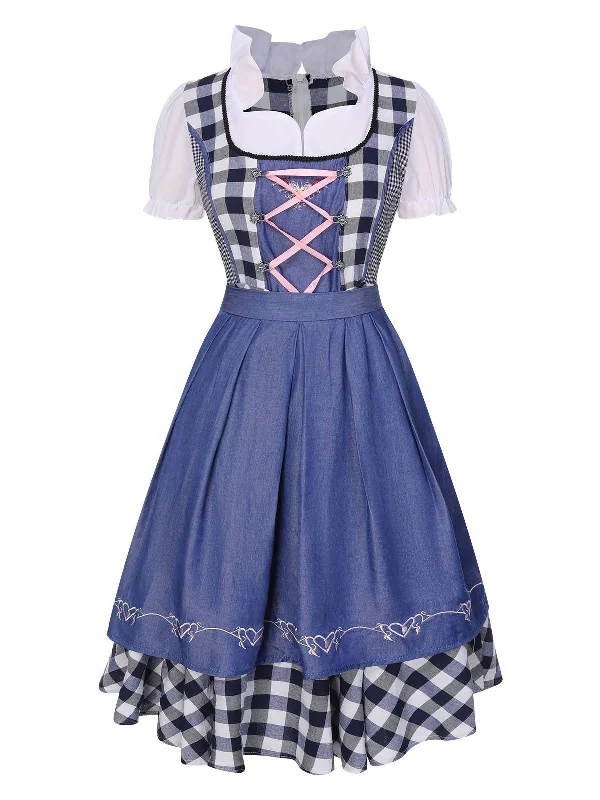 Traditional Oktoberfest Bavarian Carnival Dirndl Dress