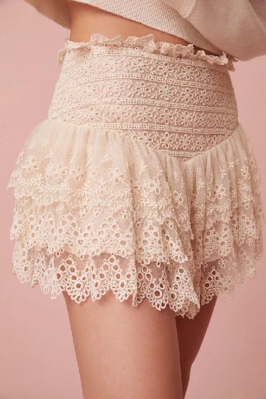 Limina Ruffle Mini Skirt