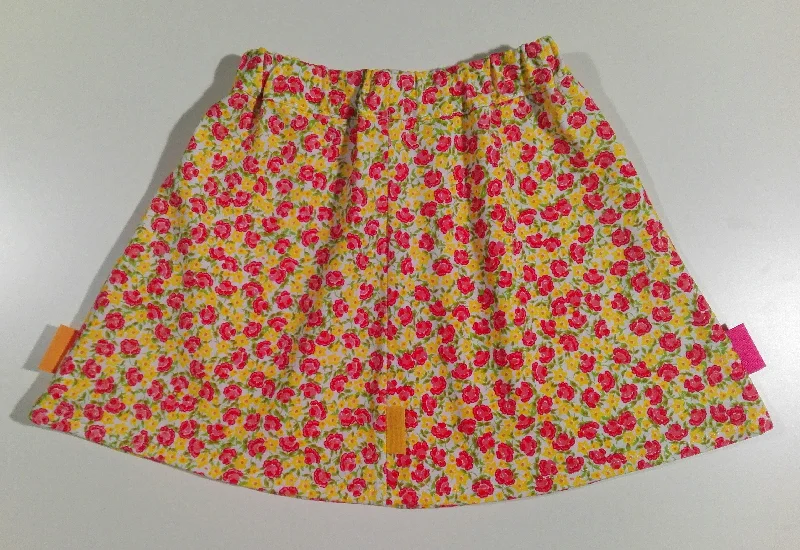 86 cm/18-24 months / Yellow flowers in Cotton