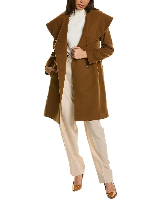 FLEURETTE Wool Coat