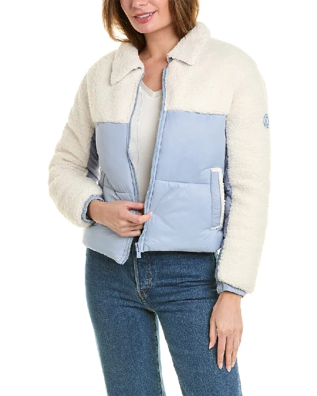 Hurley Chelsea Cropped Quilted Jacket