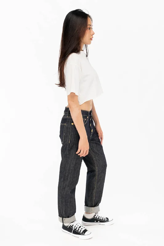 WOMENS BOYFRIEND STYLE JEANS IN RAW