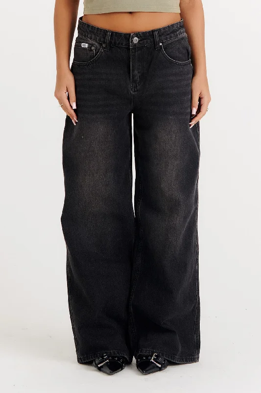 Release Jean Faded Black