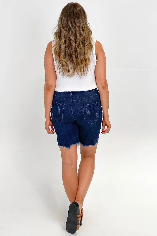 Wakee Denim Gigi Short Indigo