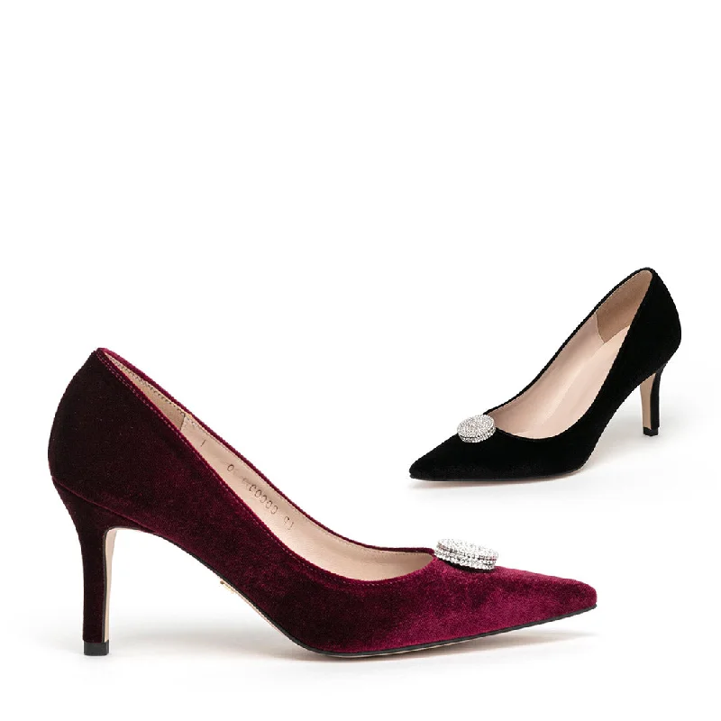 CALLISTA - classic velvet pump