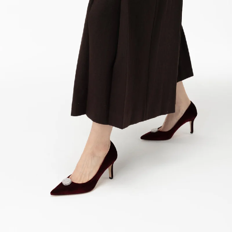 CALLISTA - classic velvet pump