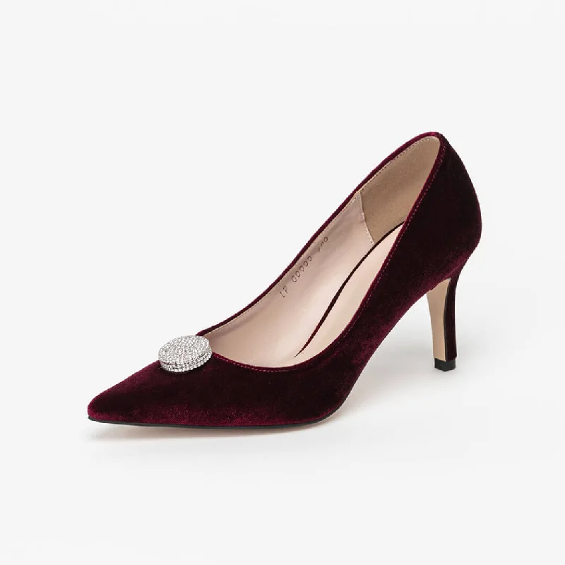 CALLISTA - classic velvet pump