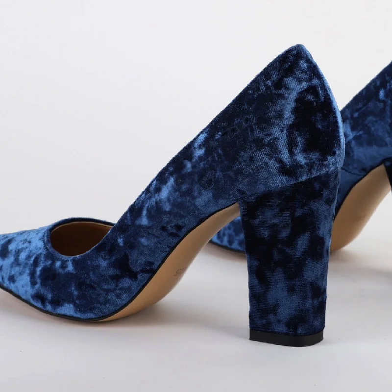 MELLOW - velvet pumps