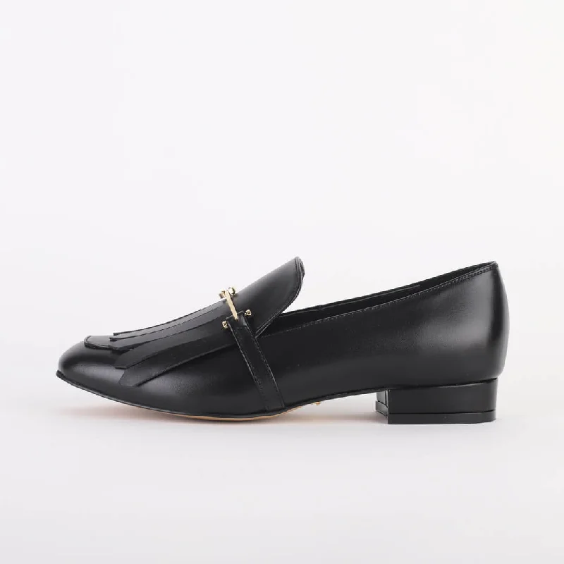 NAOMI - leather tassel loafer