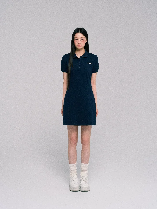 LLDC 'NEAT COLLECTION' Polo Shirt Mini Dress