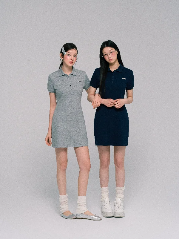 LLDC 'NEAT COLLECTION' Polo Shirt Mini Dress