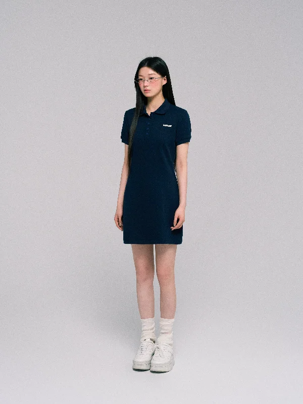 LLDC 'NEAT COLLECTION' Polo Shirt Mini Dress