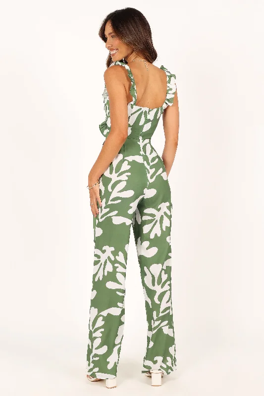 Payton Jumpsuit - Khaki