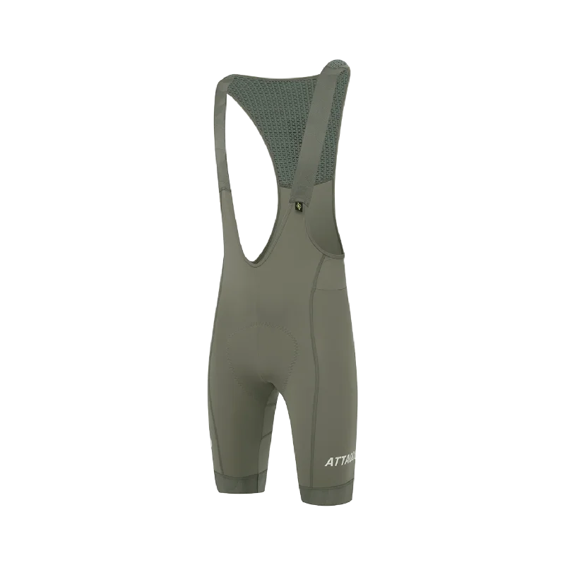 Attaquer All Day Bib Short - Grey Smoke