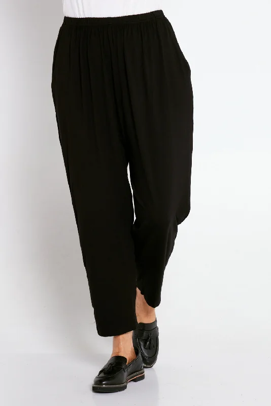 Amalie Bamboo Pants - Black