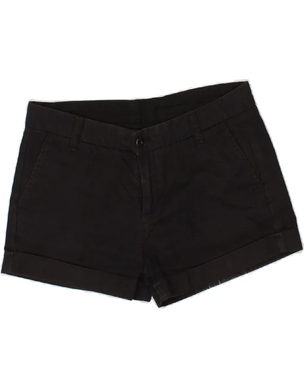 CARHARTT Womens Chino Shorts W28 Medium Black Cotton