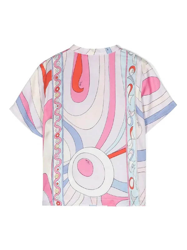 Shirt in multicolor viscose