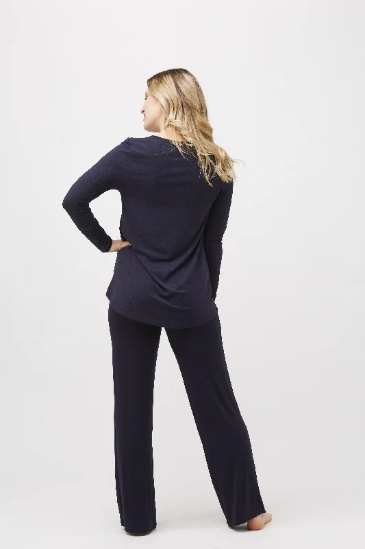 Full Straight Pant - French Navy