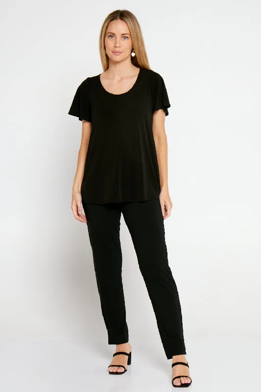 Gianna Bamboo Pants - Black