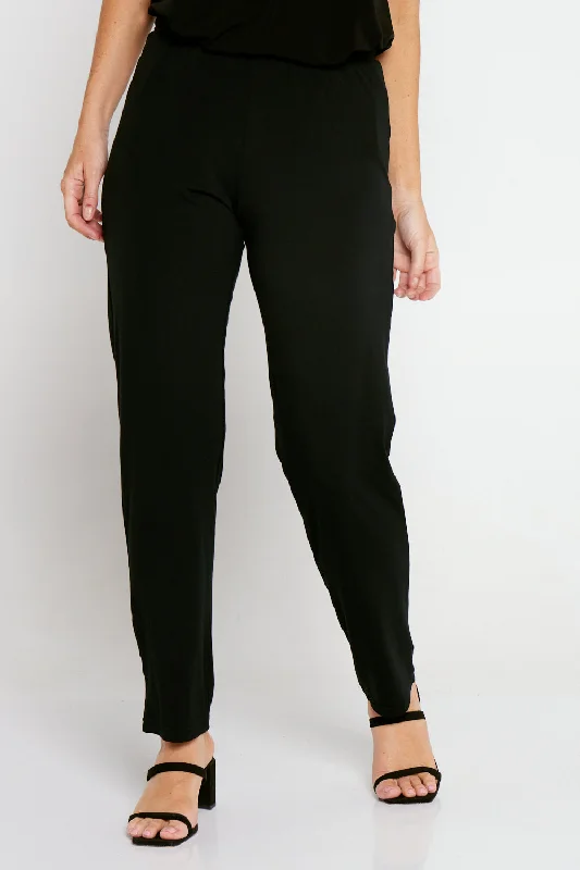 Gianna Bamboo Pants - Black