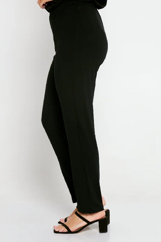 Gianna Bamboo Pants - Black