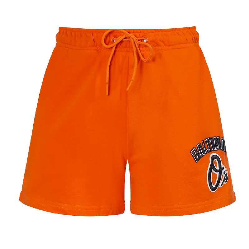 MLB BALTIMORE ORIOLES CLASSIC WOMEN'S SHORT (ORANGE)