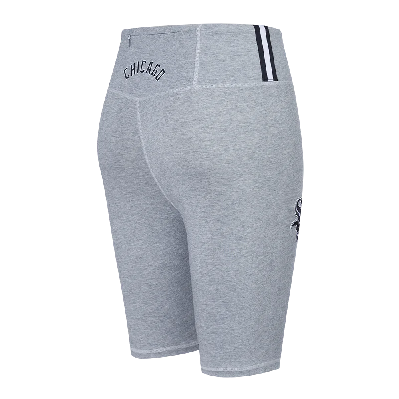 MLB CHICAGO WHITE SOX CLASSIC WOMEN'S BIKE SHORT (HEATHER GREY)