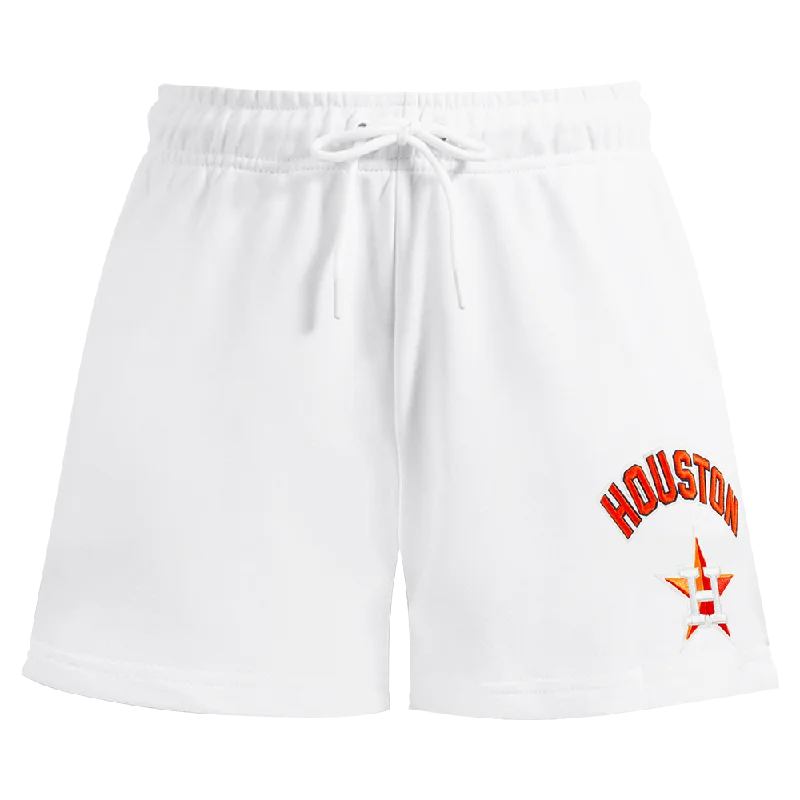 MLB HOUSTON ASTROS CLASSIC WOMEN'S SHORT (WHITE)