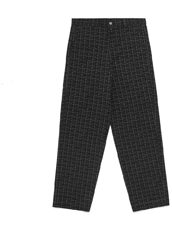 Paradise In Play Rattan Chino Pants BLACK