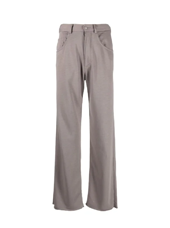 Straight Leg Trousers (Taupe)