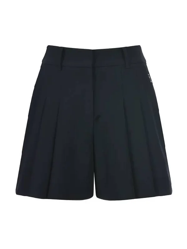 Cross Pocket Pleated Short Pants MW3SL020BLK