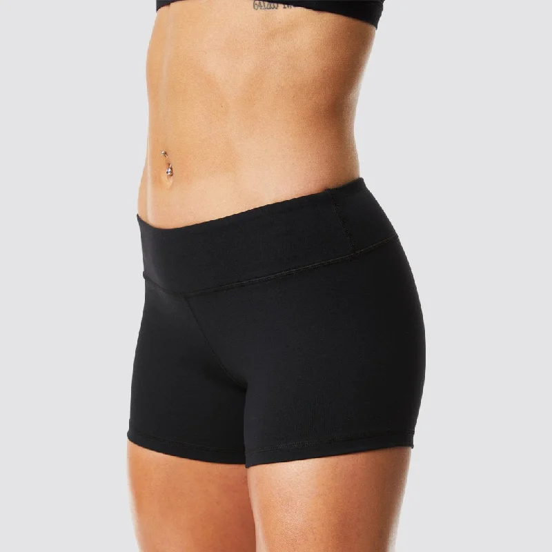 Renewed Vigor Booty Short 2.0 (Black)