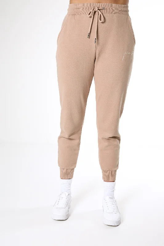 Signature Trackpant Brown