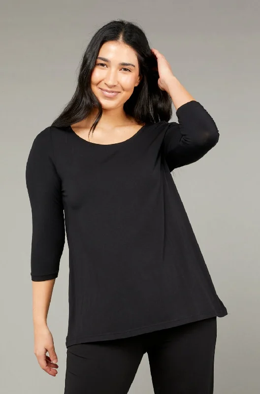 Swing 3/4 Sleeve - Black