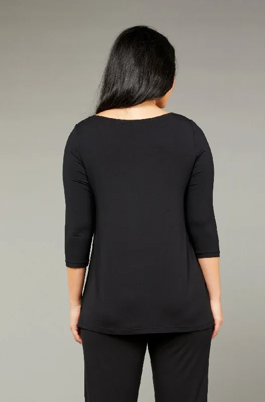 Swing 3/4 Sleeve - Black