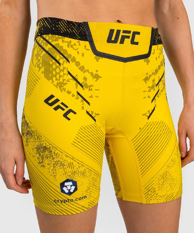 UFC Adrenaline by Venum Authentic Fight Night Women’s Vale Tudo Short - Long Fit - Yellow