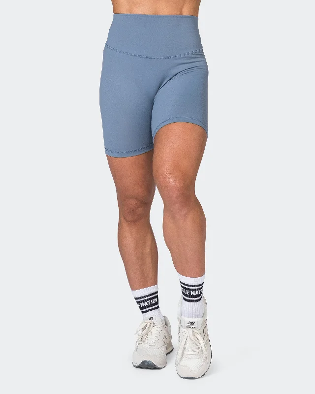 Ultra Signature Bike Shorts - Stone Blue