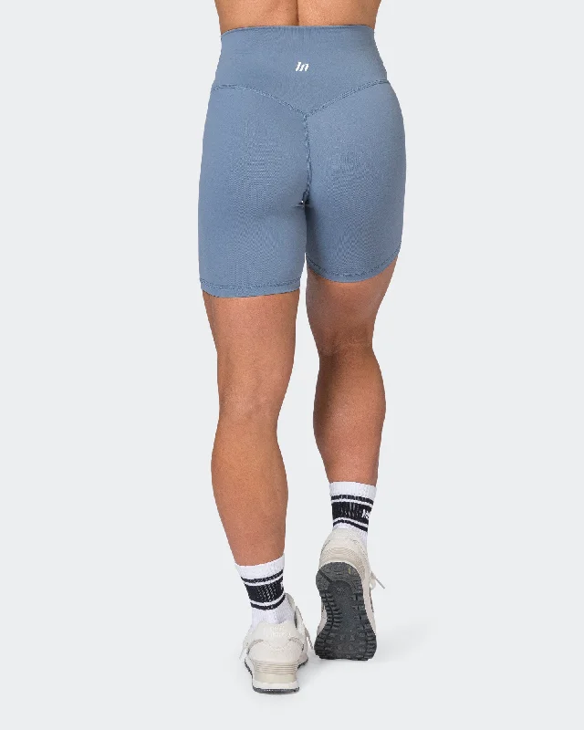 Ultra Signature Bike Shorts - Stone Blue