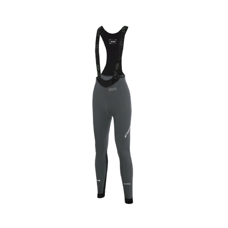 Attaquer Womens Race Winter Bib Longs - Anthracite