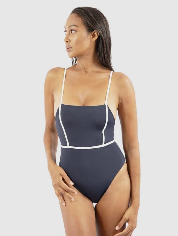 Byron Bay Econyl® Swimsuit | Pebble