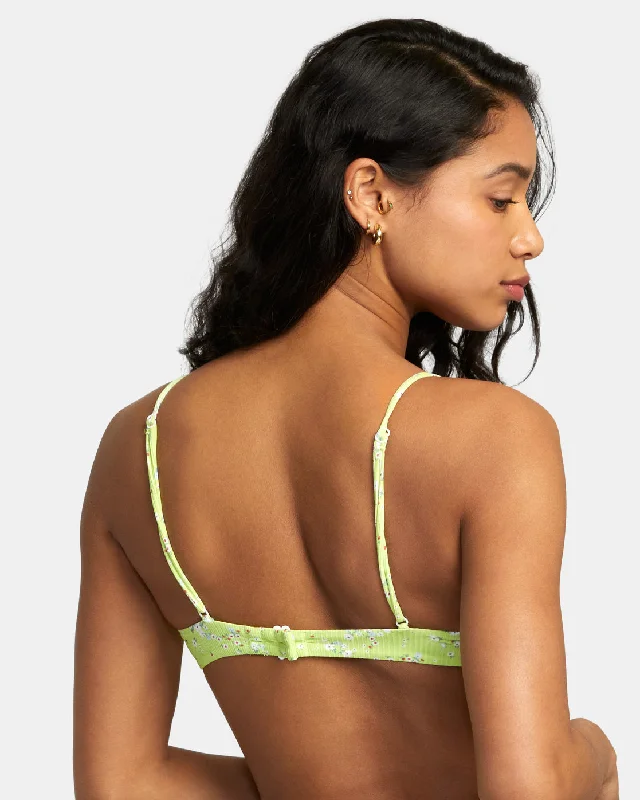 Itty Bralette Bikini Top - Neon Green