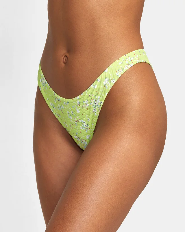 Itty Medium French Bikini Bottoms - Neon Green