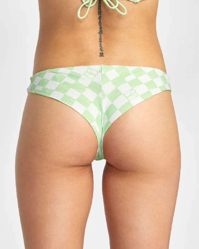 Peace Yang Cheeky Bikini Bottoms - Glow