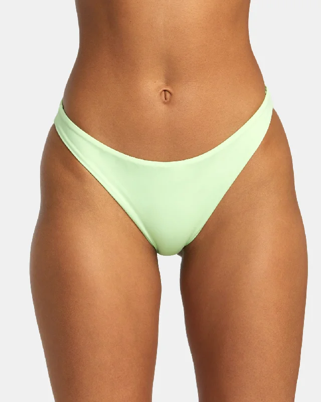 Solid Medium Bikini Bottoms - Glow